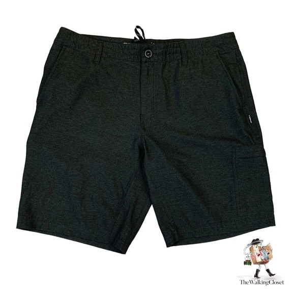 O'Neill Shorts Oneill Crossover Short Mens 34 Charcoal Gray Quick